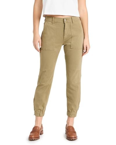 7 For All Mankind Darted Boyfriend sweatpants - Natural