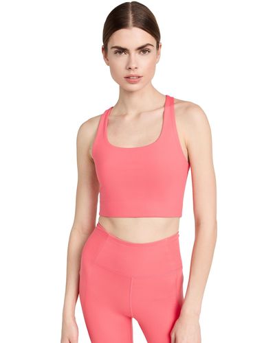 SSENSE Exclusive Pink Paloma Sports Bra by Girlfriend Collective on Sale