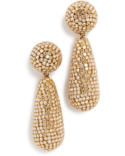 Deepa Gurnani Emely Earrings - Natural