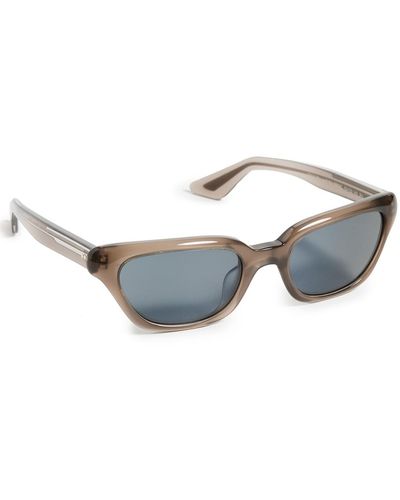 Oliver Peoples X Khaite Angled Cat Eye Sunglasses - Gray