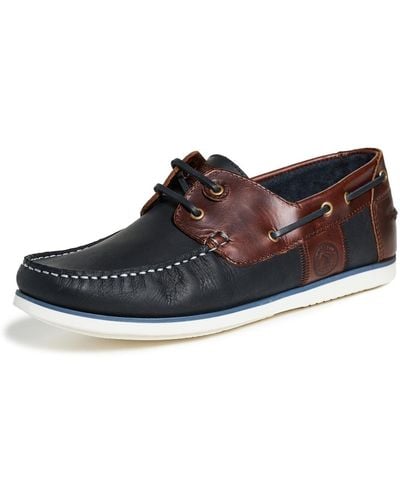 Barbour Wake Boat Shoes - Black