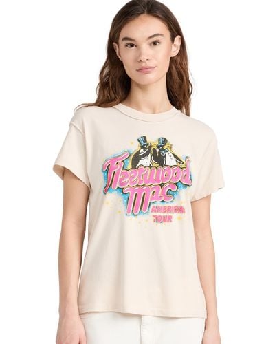 Daydreamer Feetwood Mac American Tour Revere Tour Tee - Pink