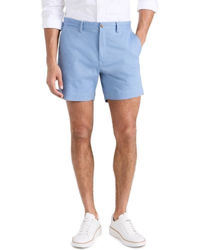Polo Ralph Lauren Classic Fit 6" Stretch Chino Shorts - Blue