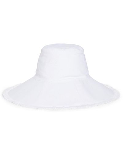 Hat Attack Canvas Packable Hat - White