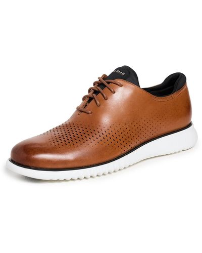 Cole haan henry deals grand short wingtip oxfords