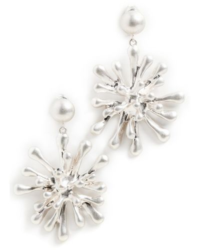 Cult Gaia Odeya Earrings - White