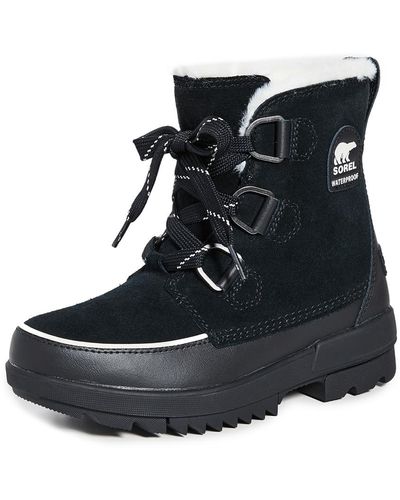 Sorel Tivoli Laceup Boots - Black