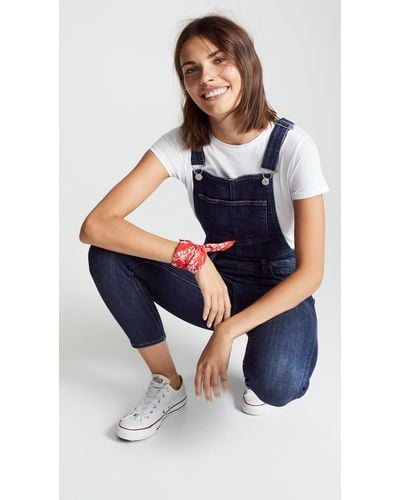 Levi's skinny overalls over and out sales