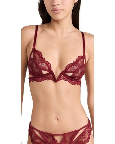 Urban Outfitters Thistle & Spire Kane Lace V-Wire Bra