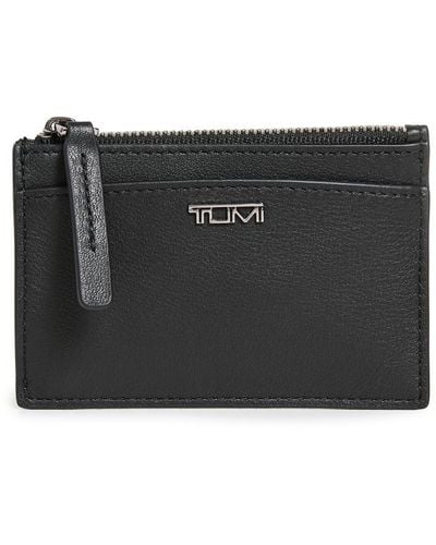 Tumi Zip Card Case - Black