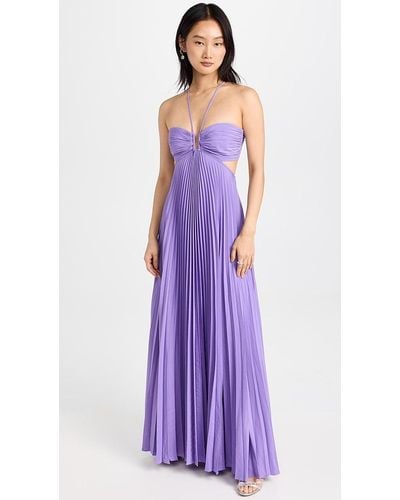 A.L.C. A. L.c. Moira Dress - Purple