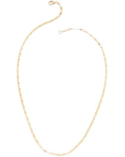 Lana Jewelry 14k Petite Chain Choker Necklace - White