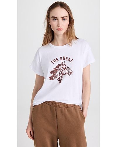 The Great T-shirts for Women | Online Sale up to 65% off | Lyst