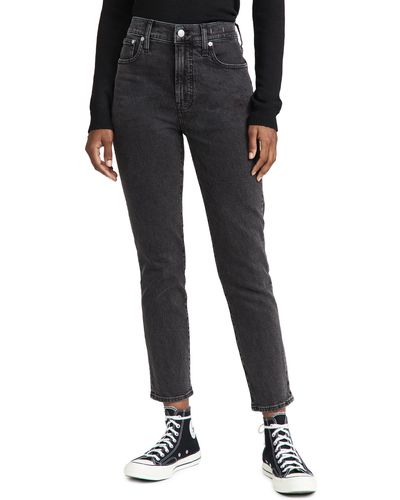 Madewell The Perfect Vintage Jeans In Wash - Black