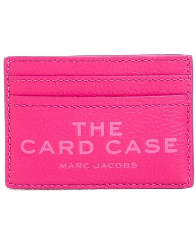Marc Jacobs The Leather Card Case - Pink