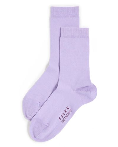 FALKE Soft Merino Socks - Purple