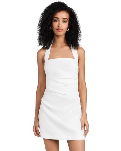 Sir. The Label Noemi Halter Mini Dress - White