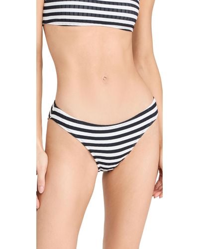 Solid & Striped Oid & Triped The Ee Bikini Botto Backout X Arhaow X - Blue