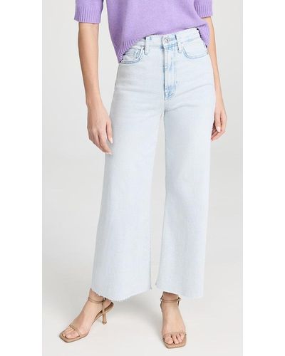 7 For All Mankind Ultra Cropped Jeans - White