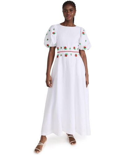 FANM MON Fan On Datcha Dress - White