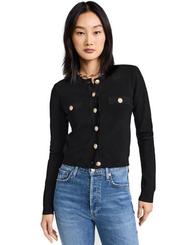 L'Agence Touloue Cardigan - Black