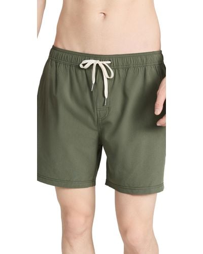 Fair Harbor The One 6" Shorts Lined - Green
