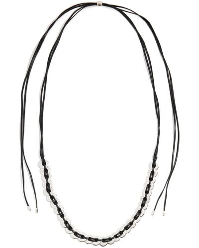Isabel Marant Echarpe Necklace - Black