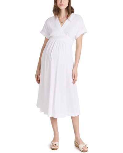 HATCH The Carolina Dress - White