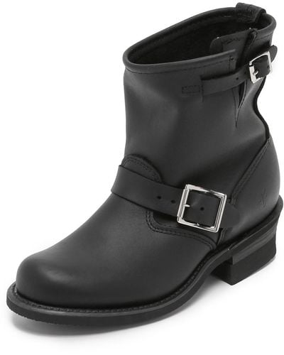 Frye Engineer 8r Boots - Black