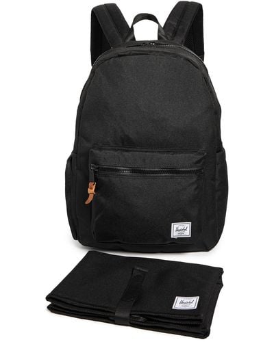 Herschel Supply Co. Settlement Backpack Diaper Bag - Black