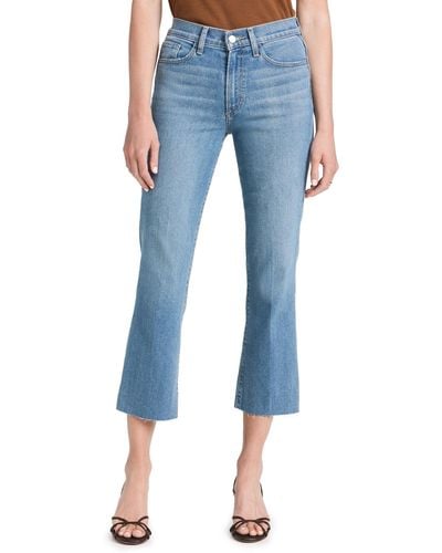 Joe's Jeans The Callie High Rise Cropped Bootcut Jeans - Blue