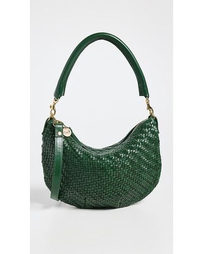 Clare V. Petit Moyen Messenger Bag - Green