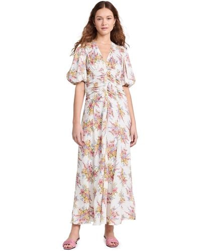 byTiMo Bytio Crepe Atin Ruching Gown X - Multicolor