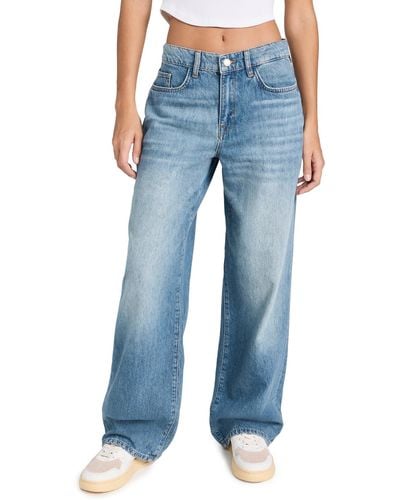 Triarchy Ms. Sparrow Mid Rise baggy Jeans - Blue