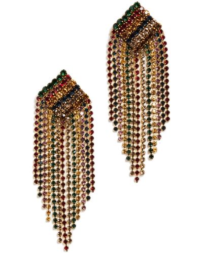 Deepa Gurnani Deepa By Niomi Earrings - Multicolour