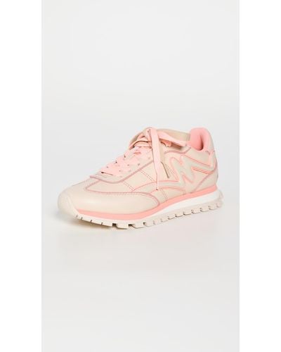 Marc Jacobs The Fluoro Leather Jogger - Pink