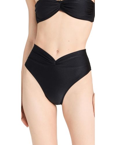 Shani Shemer Hani Hemer Claire Bikini Bottom - Black