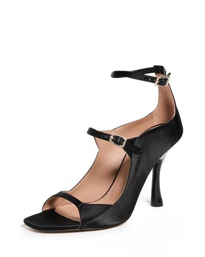 Malone Souliers Riley 90mm Sandals - Black