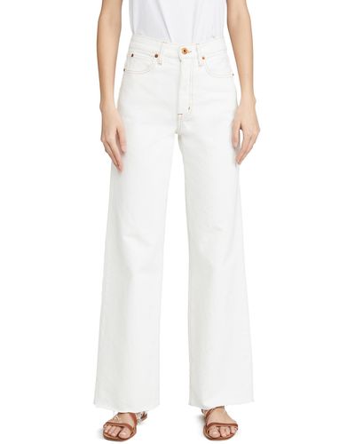 SLVRLAKE Denim Grace Jeans - White