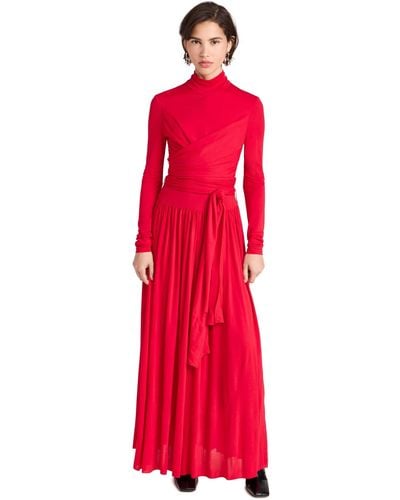 Proenza Schouler Meret Dress - Red