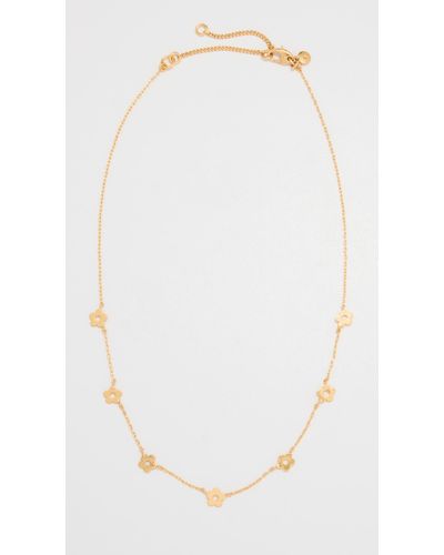 Madewell Poppy Delicate Necklace - White