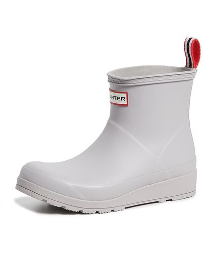 HUNTER Footwear Play Short Rain Boot - Grey