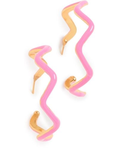 Sylvia Toledano Boucles D'oreille Flow Earrings - Pink