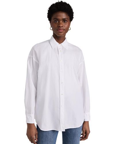 Nili Lotan Ael Oversized Shirt - White
