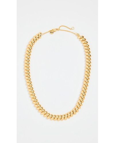 Silver Gabine Chain-Link Choker Necklace - CHARLES & KEITH US