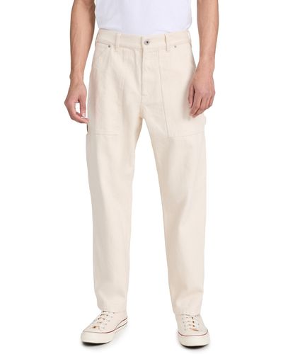 Alex Mill Painter Pants In Recycled Denim - Natural