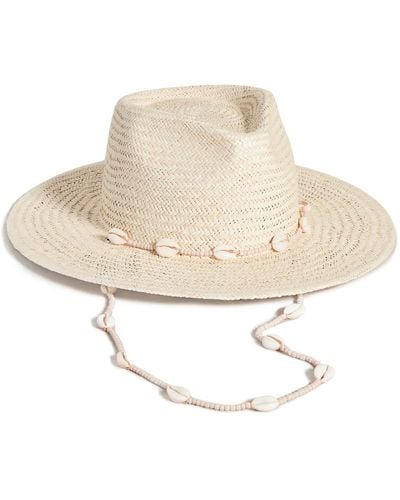 Lack of Color Ack Of Coor Seashes Fedora Natura - White