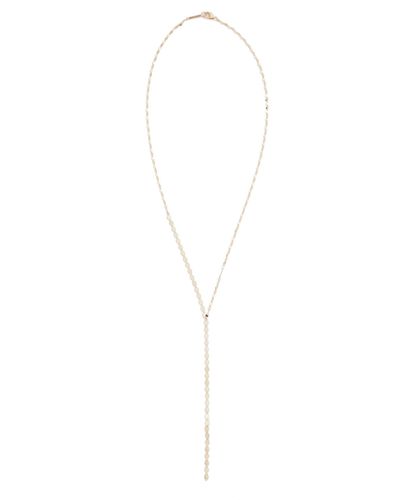 Lana Jewelry 14k Lariat Necklace - White