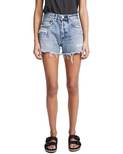 Moussy Chester Shorts - Blue