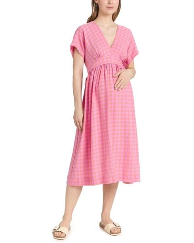 HATCH The Carolina Dress - Pink